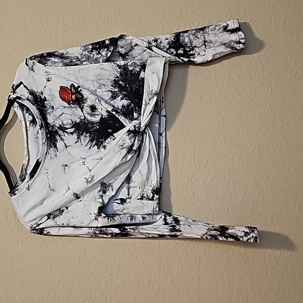 NWOT Tie Dye Crop Top